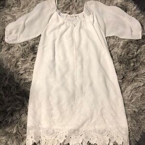 ‎Women’s White Dress - Eva Mendes size S